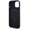 Karl Lagerfeld Silicone Shadow Metal Initial MagSafe - Case for iPhone 15 (black)