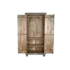 Шкаф Home ESPRIT Светло-коричневый Деревянный 85,5 x 47 x 180 cm