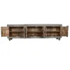 TV mēbeles Home ESPRIT Gaiši brūns 200 x 40 x 61 cm