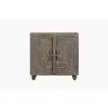 Indauja Home ESPRIT Pilka Šviesiai rudas Medžio 91,5 x 40 x 90 cm