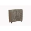 Indauja Home ESPRIT Pilka Šviesiai rudas Medžio 91,5 x 40 x 90 cm