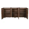 Устройство Home ESPRIT Белый Коричневый Мрамор Древесина манго 162,5 x 47 x 76 cm