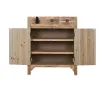 Kumode Home ESPRIT Melns Dabisks Egle Koks MDF Austrumniecisks 63 x 27 x 101 cm