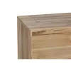 TV-kalusteet Home ESPRIT Musta Luonnollinen Kuusi Puu MDF 130 x 24 x 51 cm