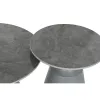Small Side Table Home ESPRIT Grey 70 x 70 x 43 cm 70 x 70 x 1 cm