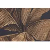 Drobė Home ESPRIT Juoda Žalia Auksinis Delnai Tropinis 103 x 4,5 x 143 cm (2 vnt.)