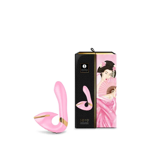 Dual Stimulation Vibe Shunga Soyo Light Pink