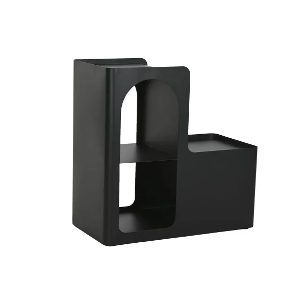 Šoninis staliukas Home ESPRIT Juoda Metalinis 60 x 30 x 60 cm