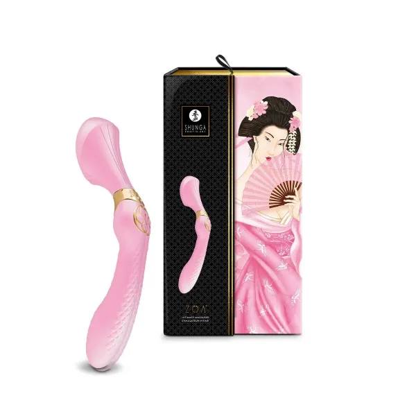 Massager Shunga Zoa Pink Golden Light Pink