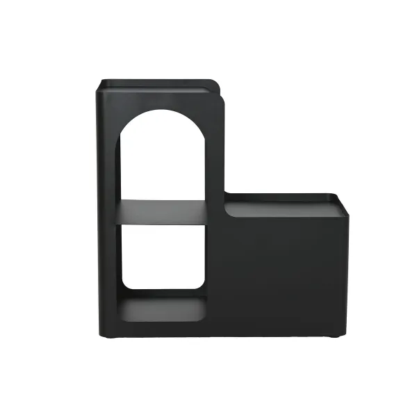 Šoninis staliukas Home ESPRIT Juoda Metalinis 60 x 30 x 60 cm
