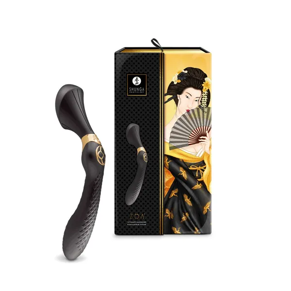 Massager Shunga Zoa Black Golden