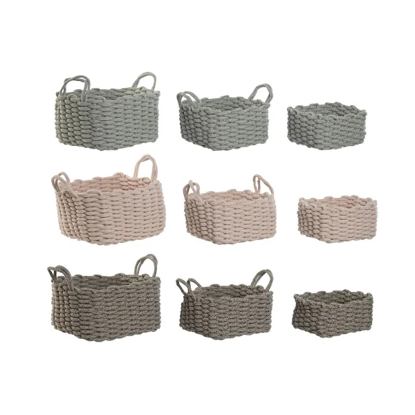 Grozs Home ESPRIT Virve 28 x 28 x 18 cm