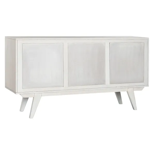 Bufete Home ESPRIT Balts Rotangpalma Mango koks 155 x 40 x 80 cm