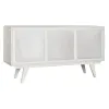 Bufete Home ESPRIT Balts Rotangpalma Mango koks 155 x 40 x 80 cm