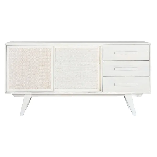 Indauja Home ESPRIT Balta Rotangas Mango mediena 155 x 40 x 80 cm
