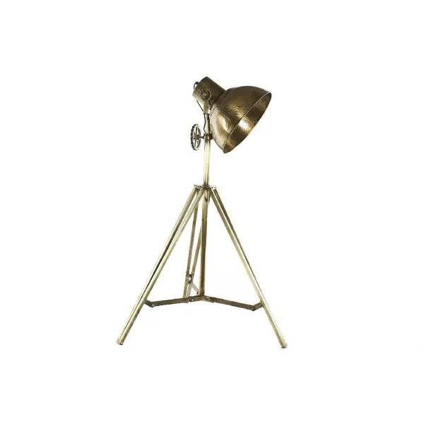 Lattialamppu Home ESPRIT Kullattu 25 W 30 x 28 x 142 cm