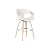 Taburetė Home ESPRIT Balta Medžio 55,5 x 52,5 x 92,5 cm