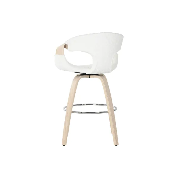 Taburetė Home ESPRIT Balta Medžio 55,5 x 52,5 x 92,5 cm
