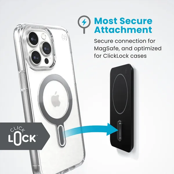 Speck Everywhere Mount + ClickLock - MagSafe Magnetic Mount (Black)