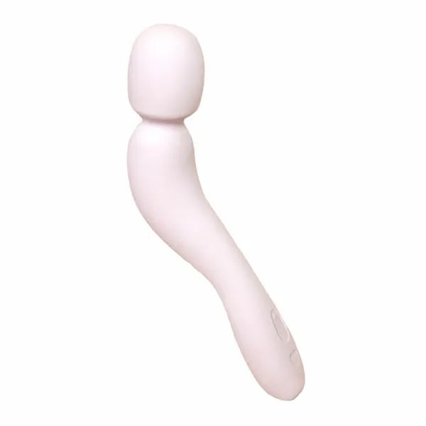 Vibrator Dame Com Wand Massager Quartz White Pink