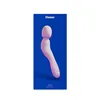 Vibrator Dame Com Wand Massager Quartz White Pink