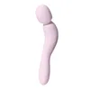 Vibrator Dame Com Wand Massager Quartz White Pink