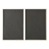Картина Home ESPRIT полистирол Деревянный MDF 83 x 4 x 123 cm (2 штук)