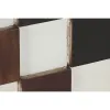 Sienų dekoracija Home ESPRIT Balta Juoda Natūralus Šiuolaikiškas 90 x 4 x 90 cm