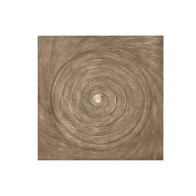 Sienu dekors Home ESPRIT Bronza Moderns 120 x 3,5 x 120 cm