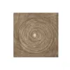 Sienu dekors Home ESPRIT Bronza Moderns 120 x 3,5 x 120 cm
