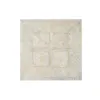 Sienu dekors Home ESPRIT Balts Bronza Moderns Kails 120 x 3,5 x 120 cm