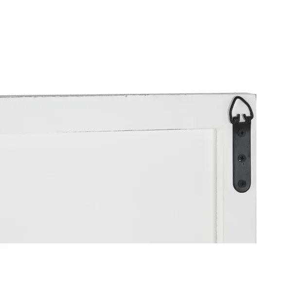 Seinäkoriste Home ESPRIT Valkoinen Kullattu Moderni Riisuttu 120 x 3,5 x 120 cm
