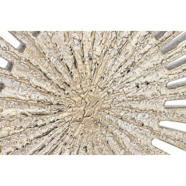 Sienų dekoracija Home ESPRIT Balta Auksinis Neoklasikinis 91 x 3 x 91 cm