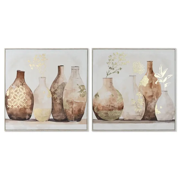 Полотно Home ESPRIT полистирол Полотно 82,5 x 3,5 x 82,5 cm