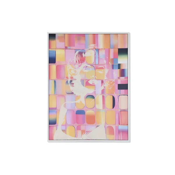 Canvas Home ESPRIT polistirols Canvas 94 x 4 x 123,5 cm