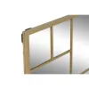 Sienas spogulis Home ESPRIT Bronza 90 x 2 x 90 cm
