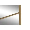 Wall mirror Home ESPRIT Golden 90 x 2 x 90 cm