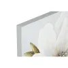 Полотно Home ESPRIT Белый Позолоченный Цветок романтик 60 x 3 x 60 cm (2 штук)