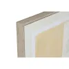 Glezna Home ESPRIT Melns Bēšs Džuts polistirols Abstrakts Urbāns 82 x 3,8 x 82 cm (2 gb.)