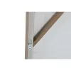 Картина Home ESPRIT Чёрный Бежевый Джут полистирол Абстракция город 82 x 3,8 x 82 cm (2 штук)