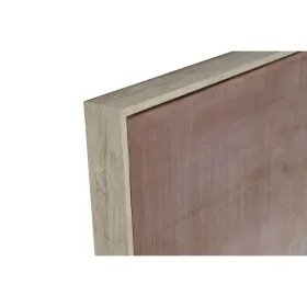 Полотно Home ESPRIT Белый Коричневый Абстракция современный 92 x 3,8 x 122 cm (2 штук)