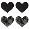 Nipple shield Peekaboo Black One size Hearts