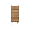 Chest of drawers Home ESPRIT Brown Acacia MDF Wood 40 x 30 x 104,5 cm