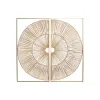 Sienu dekors Home ESPRIT Bronza Dabisks 50 x 2 x 100 cm (2 Daudzums)