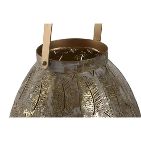 Table Mat Set Home ESPRIT Golden Metal 25 x 25 x 28 cm (3 Units)