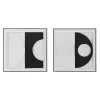 Картина 3D Home ESPRIT штукатурка Деревянный MDF 60 x 6,5 x 60 cm