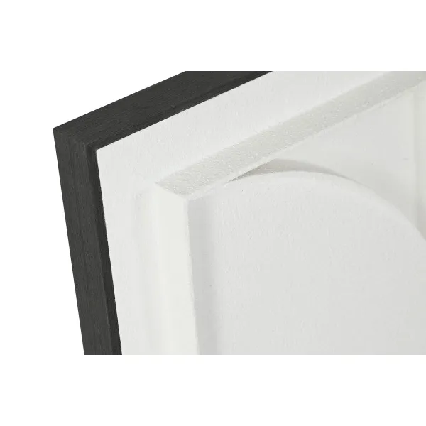 Картина 3D Home ESPRIT штукатурка Деревянный MDF 60 x 6,5 x 60 cm