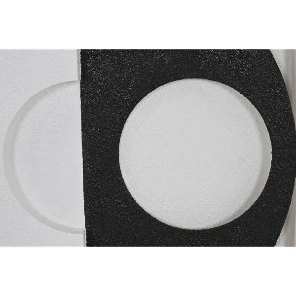 Картина 3D Home ESPRIT штукатурка Деревянный MDF 60 x 6,5 x 60 cm
