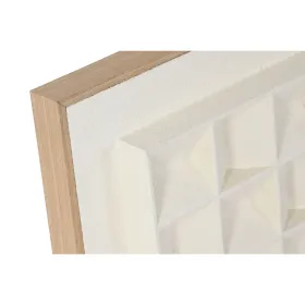 Картина 3D Home ESPRIT штукатурка Деревянный MDF 60 x 7 x 60 cm