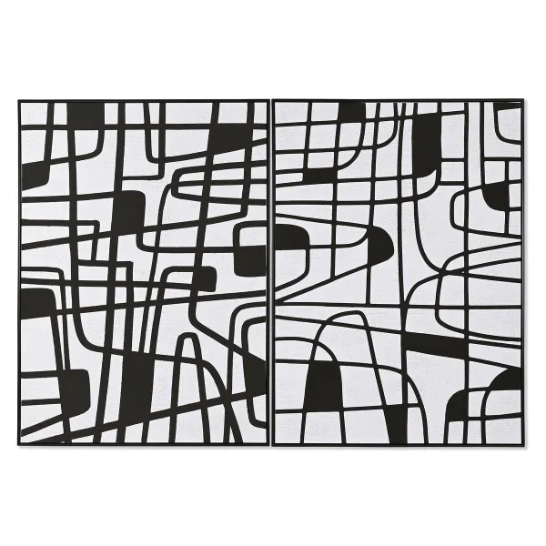Полотно Home ESPRIT полистирол Полотно 103 x 4,5 x 143 cm